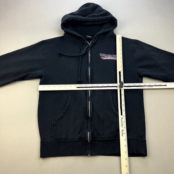 Vintage Police K9 Unit Hoodie Sweatshirt Adult Small Black Full Zip Concord Dog - Picture 7 of 10